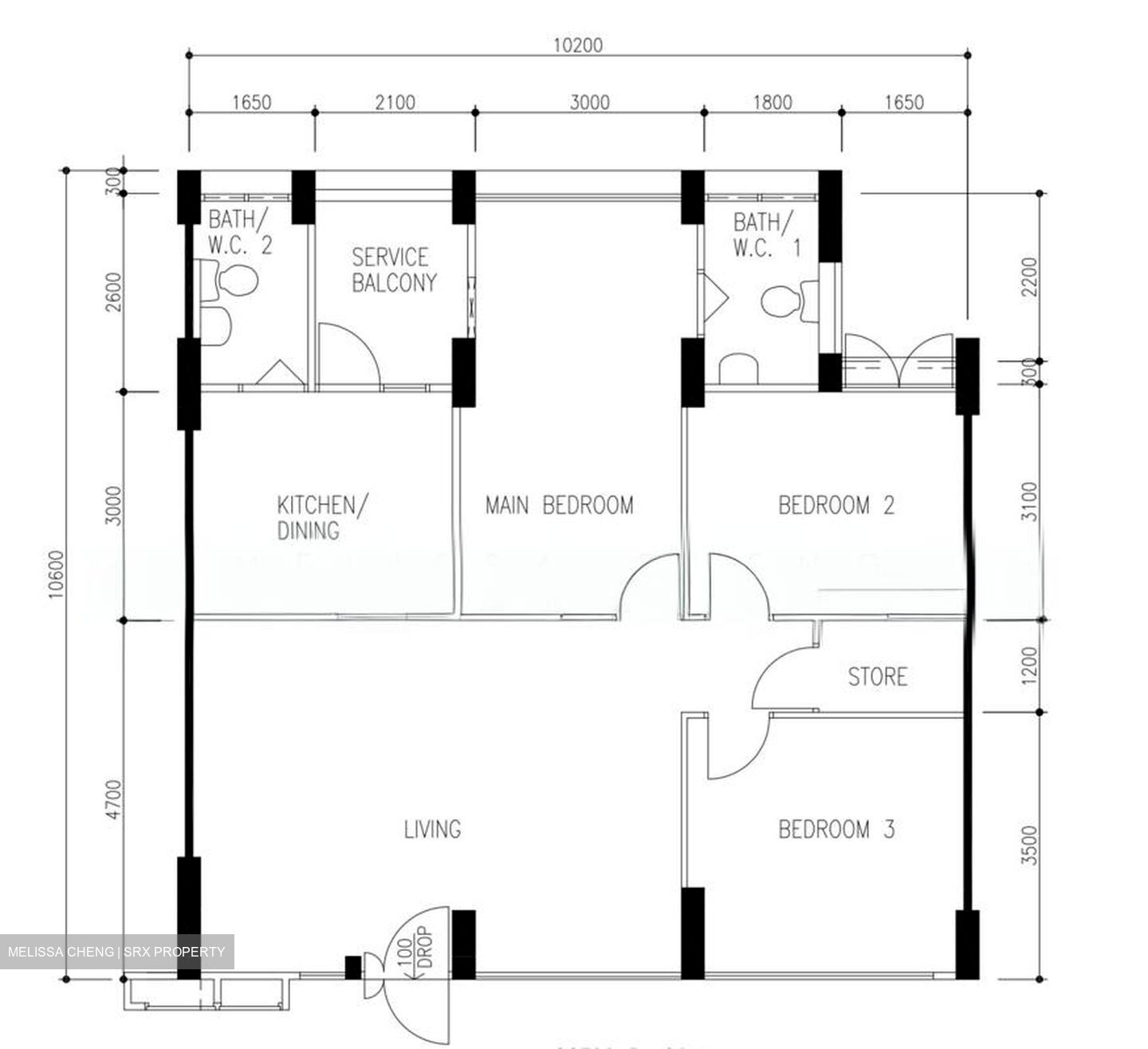 Blk 447 Choa Chu Kang Avenue 4 (Choa Chu Kang), HDB 4 Rooms #566296721